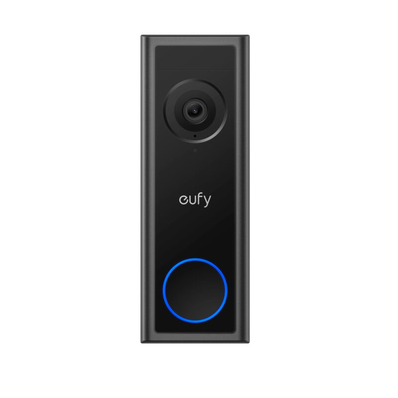 Eufy by Anker 2k Wi-Fi Video Doorbell - Black